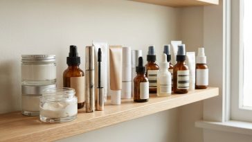 Ranger produits de beauté astuce : la rotation stock qui empêche 90% du gaspillage cosmétique