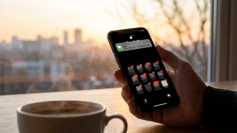 SMS voeux bonne année : le format le plus lu (et pourquoi la longueur change tout)