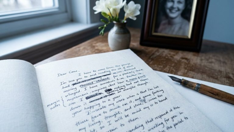 Texte condoléances : les mots qui rassurent selon le lien avec le défunt