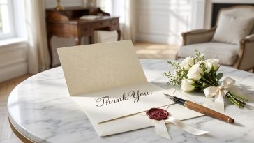 Texte remerciement mariage invités : le mot qui doit partir dans les 15 jours suivant le oui