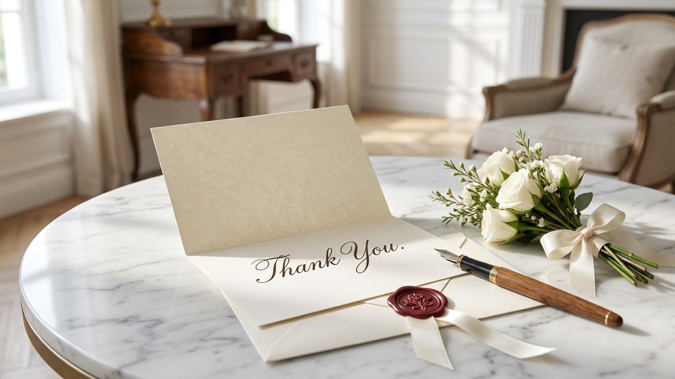 Texte remerciement mariage invités : le mot qui doit partir dans les 15 jours suivant le oui