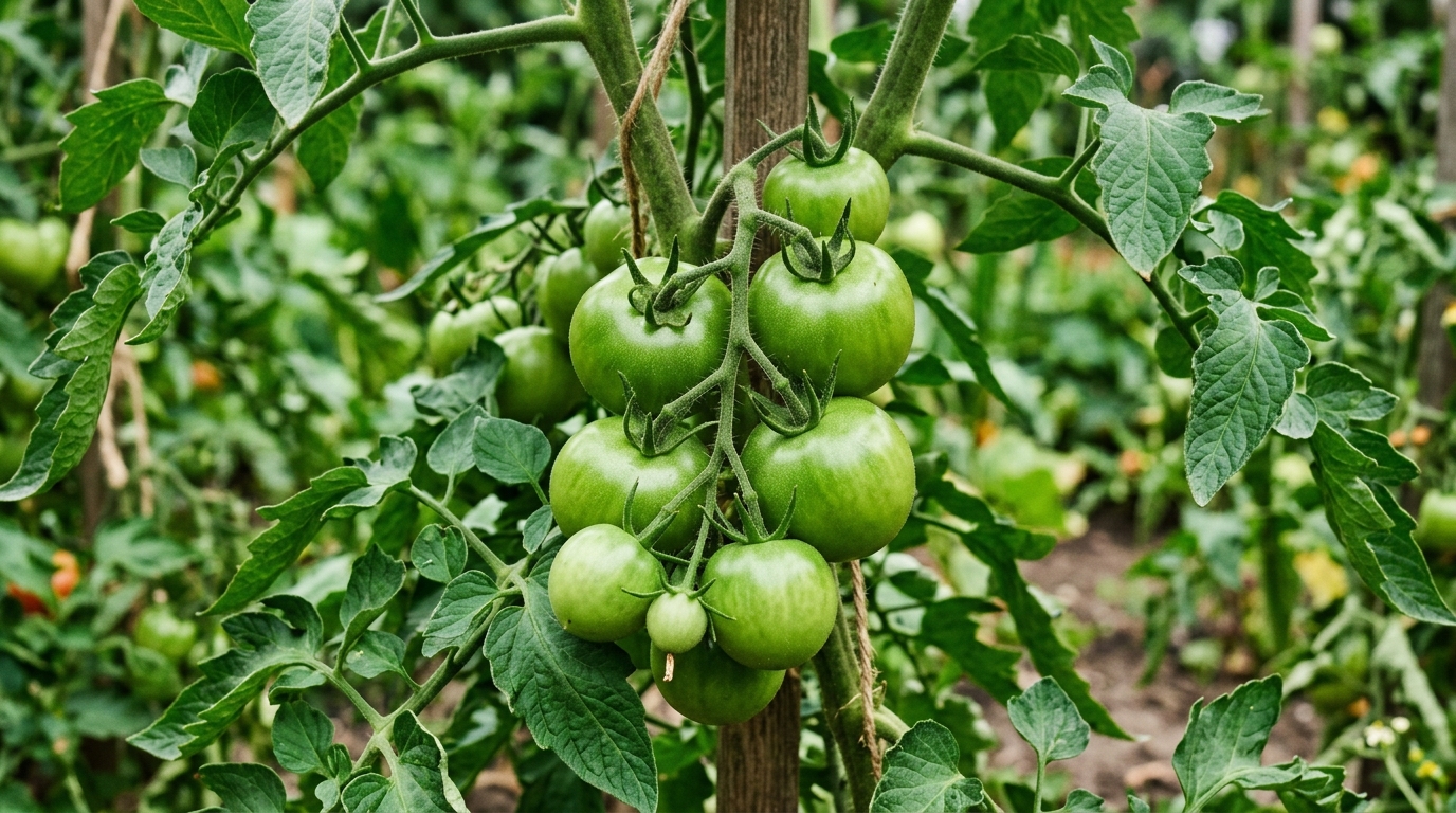 J’ai laissé mes tomates vertes sur pied jusqu’en septembre : le jour où un maraîcher m’a montré son geste, tout a rougi en dix jours