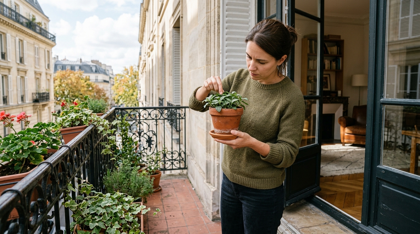 Si des araignées apparaissent dans votre salon chaque automne, ce n’est pas la cheminée : c’est ce que vous rentrez du balcon